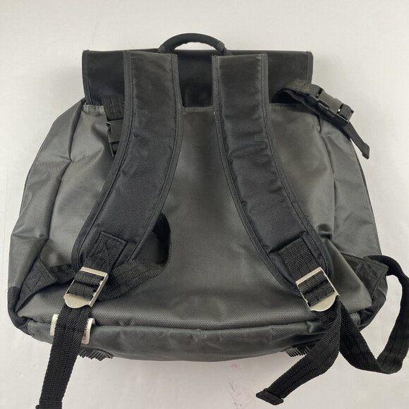 Eddie Bauer First Adventure Cascade Diaper Bag Backpack Gray Insulated Pockets - Picture 2 of 13